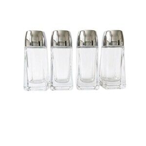 Vintage Pewter-Tone Pot Belly Salt and Pepper Shakers | Farmhouse Kitchen